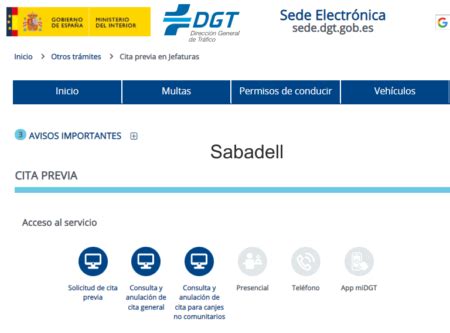 citas sabadell|Cita previa DGT Sabadell. Solicitar cita en Jefatura de。